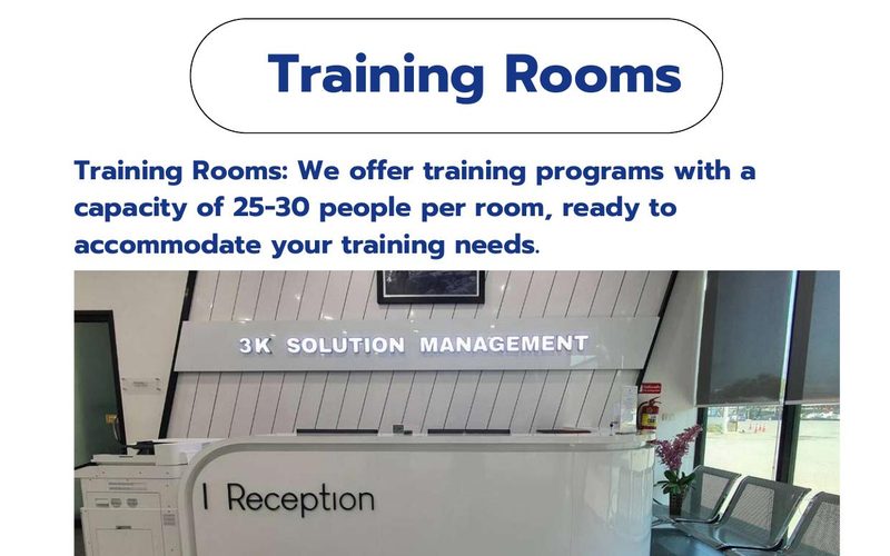 Modern Training Classrooms
